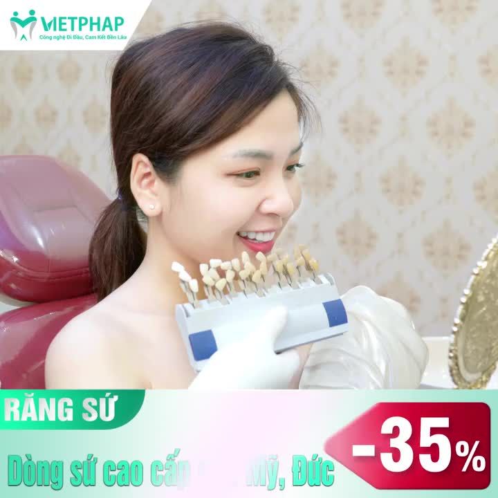 OFF 35% RĂNG SỨ THẨM MỸ CHO NỤ CƯỜI ĐẸP HOÀN HẢO