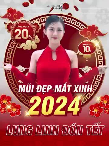 MŨI ĐẸP MẮT XINH - LUNG LINH ĐÓN TẾT