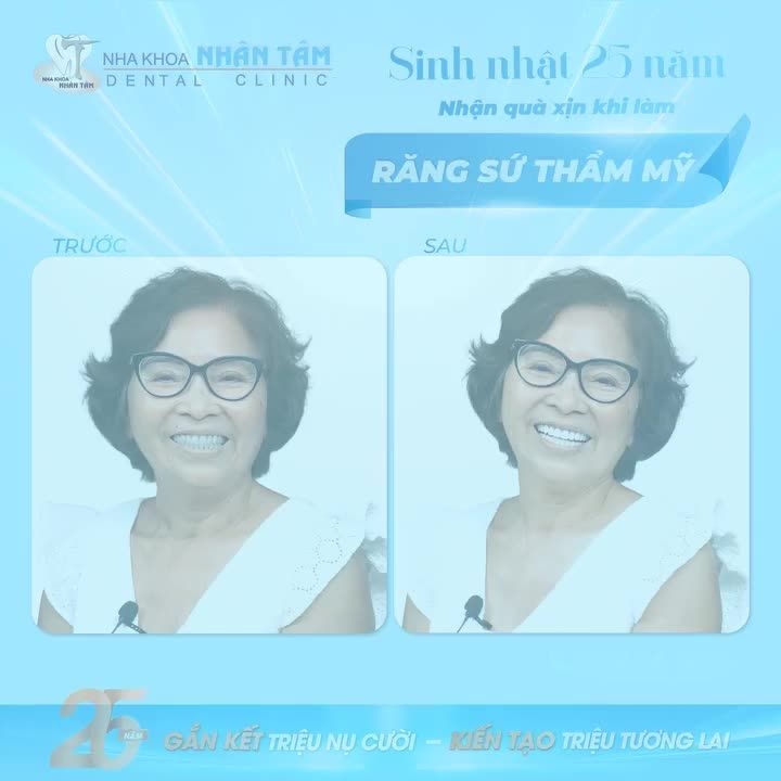 Nha khoa Nhân Tâm đang có chương trình “Gắn kết triệu nụ cười – Kiến tạo triệu tương lai”. Với chi phí điều trị từ 50 triệu đồng, cơ hội nhận ngay những phần quà cực kỳ hấp dẫn