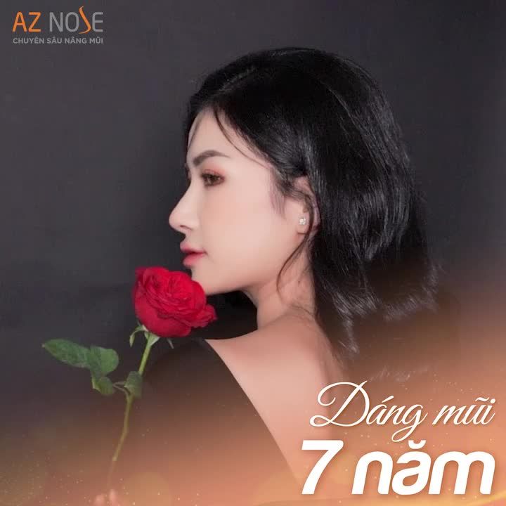 Mạnh dạn "flex" dáng mũi 3-7 năm tại AZ NOSE
