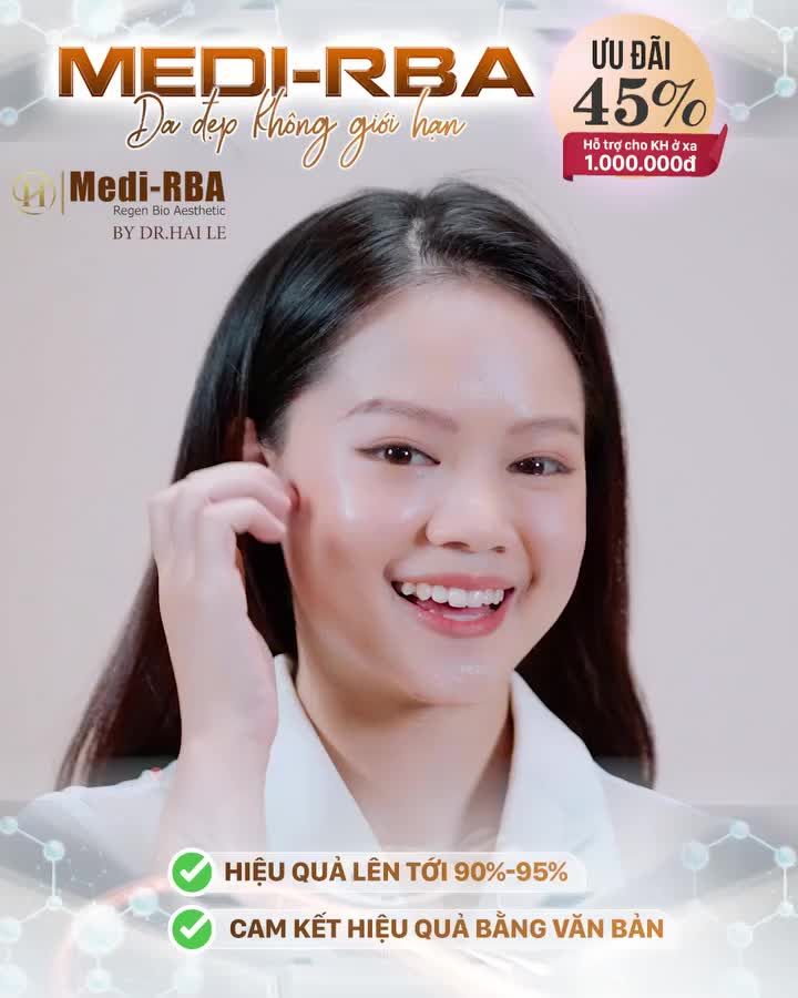 TRỢ GIÁ 45% CHO 10 KHÁCH HÀNG ĐĂNG KÝ THỰC HIỆN MESO-RBA NGAY TẠI POST NÀY