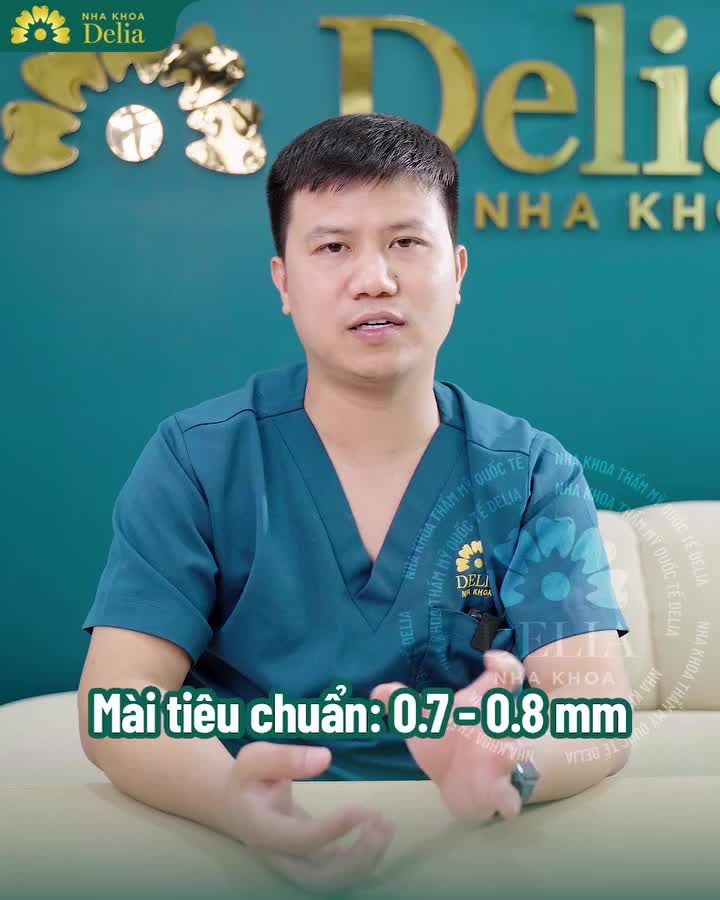 Như thế nào là mài răng sứ đúng tiêu chuẩn và mài răng sứ bị nhỏ?