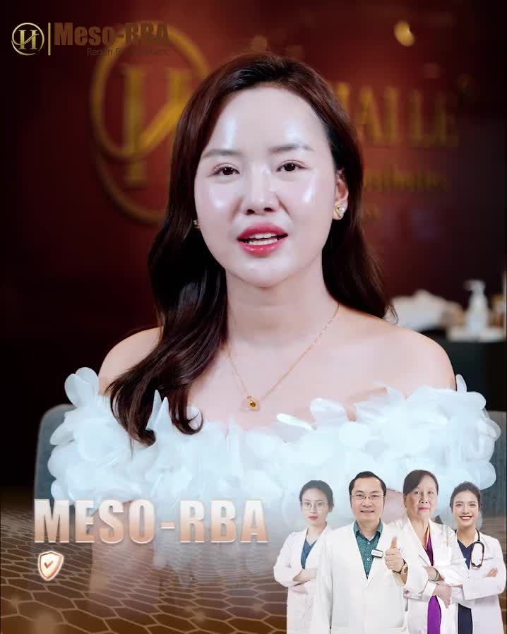 Phương pháp làm đẹp đã cứu chữa làn da của mình đó chính là Meso-RBA. Sau khi sử dụng phương pháp Meso-RBA tại Dr.Hải Lê thì làn da của mình đã trở nên trắng sáng, mịn màng, nám với mụn cũng biến, phải trẻ ra tận 10 tuổi