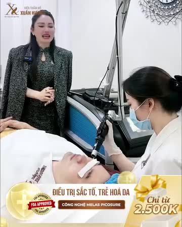Diễn viên Khôi Trần trực tiếp trải nghiệm công nghệ trẻ hóa da Melas Picosure