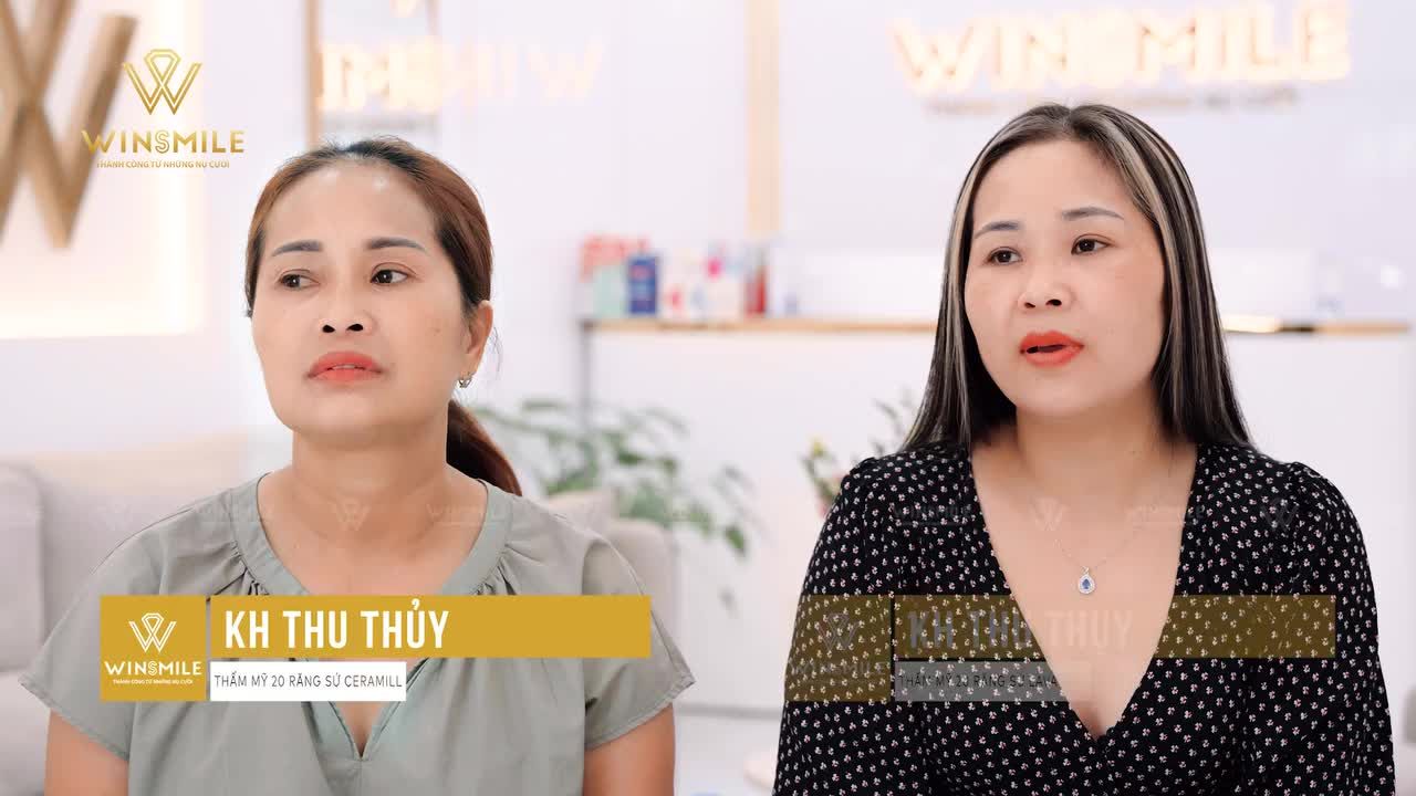 Vậy điều gì đã thuyết phục được cả 2 chị đẹp quyết định lựa chọn Win Smile sau khi đi tư vấn và tham khảo ở nhiều nha khoa khác. Cùng theo dõi trong video dưới đây để tìm ra câu trả lời nhé!