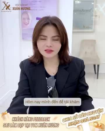 "Chị làm ở đây ưng nhất kỹ thuật và tay nghề của bác sĩ, đo vẽ cẩn thận và thực hiện không đau"