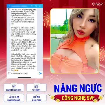 Xin phép trích dẫn những chia sẻ thật tâm nhất của khách hàng sử dụng dịch vụ Nâng ngực công nghệ SVF sau 3 tháng: