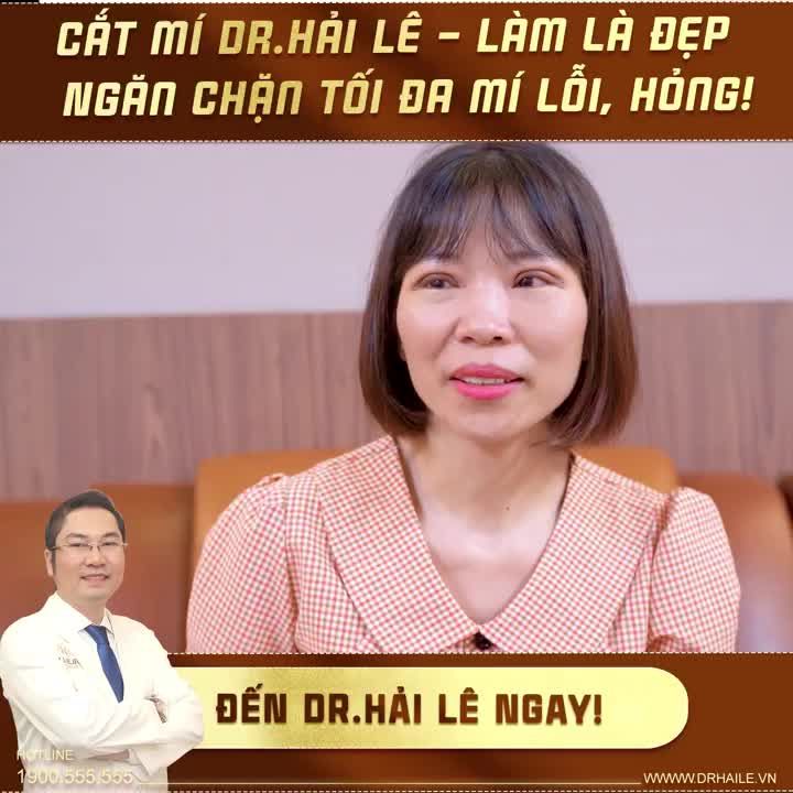 Bạn không nghe nhầm đâu, chỉ 45 phút Cắt mí tại Dr.Hải Lê có thể mang lại sự thay đổi rõ rệt cho đôi mắt!