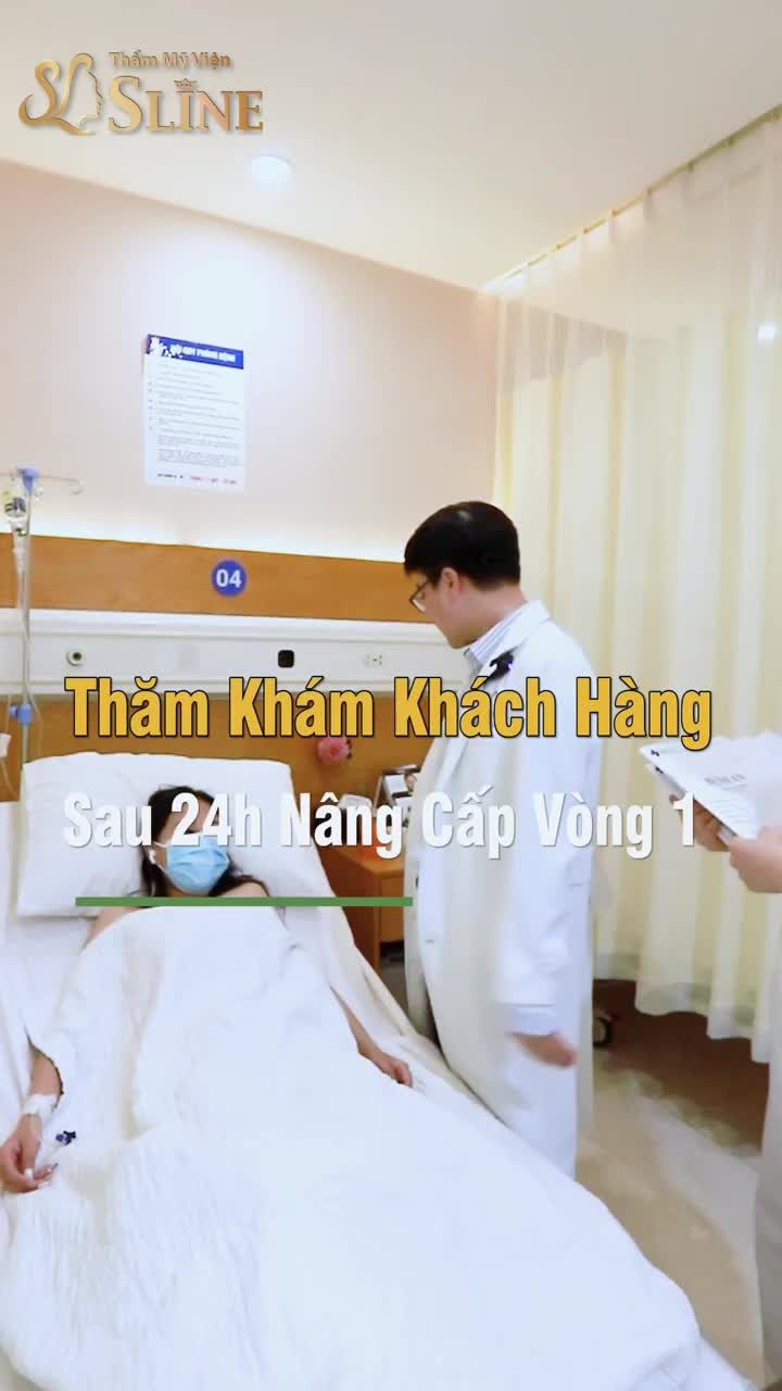 Ekip Sline thăm khám khách hàng sau 24h nâng cấp vòng 1.