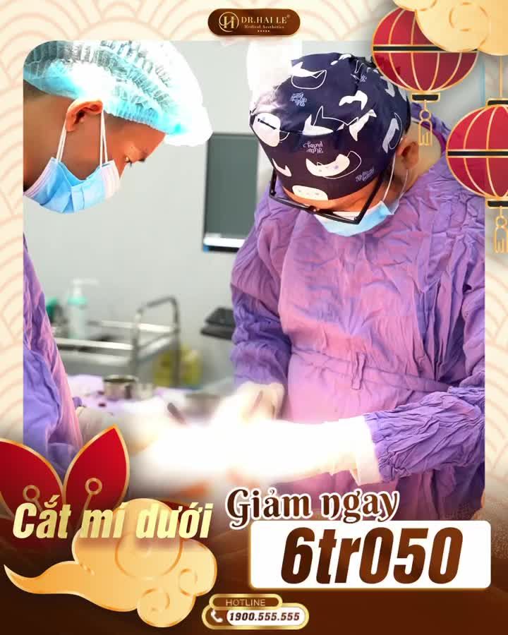 CẮT MÍ DR HẢI LÊ - LÀM LÀ ĐẸP - NGĂN CHẶN TỐI ĐA MÍ LỖI, HỎNG