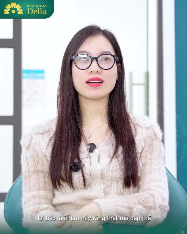 Nha khoa Delia để làm đẹp nụ cười và nhận được cái kết như ý ? Chỉ sau 2 buổi hẹn, Delia giúp chị Nhung sở hữu nụ cười mới trắng trong tự nhiên, đến nỗi nhiều người không nhận ra chị làm răng sứ.
