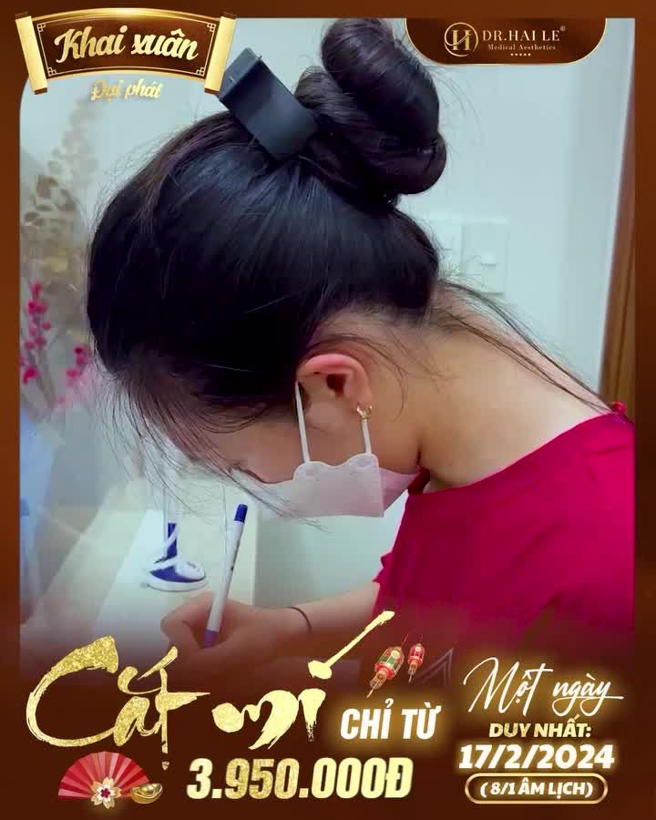 Ai chẳng muốn mình có được nếp mí đẹp tự tin, còn chần chừ gì mà không đến ngay với Dr.Hải Lê trong dịp đầu xuân năm mới!