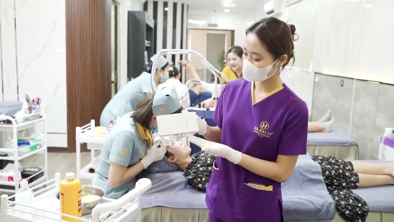 Cùng theo dõi quá trình thực hiện tổ hợp trị liệu Meso-RBA tại Dr.Hải Lê nhé!