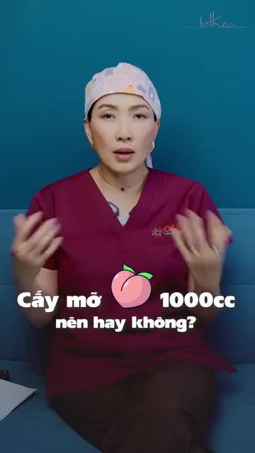 CÓ NÊN TIÊM MỠ MÔNG ĐẾN 1000cc?