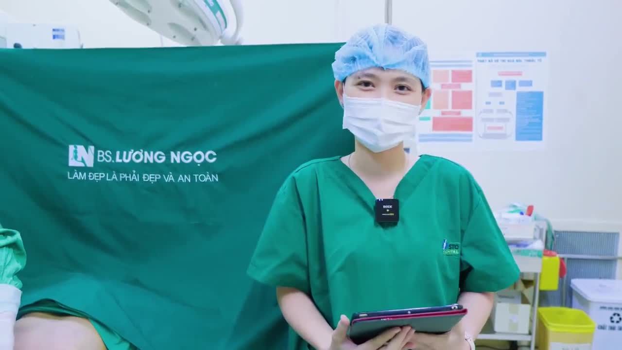 Chị Hiền sau khi nhìn thấy kết quả thực hiện của bạn bè mình, chị đã tin tưởng và lựa chọn Bác sĩ Lương Ngọc để thực hiện hút mỡ tạo dáng bụng - eo - hông.