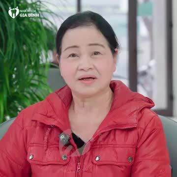 CÔ KHÁCH HẢI PHÒNG TOẠI NGUYỆN SAU KHI TRỒNG RĂNG IMPLANT TẠI NHA KHOA GIA ĐÌNH