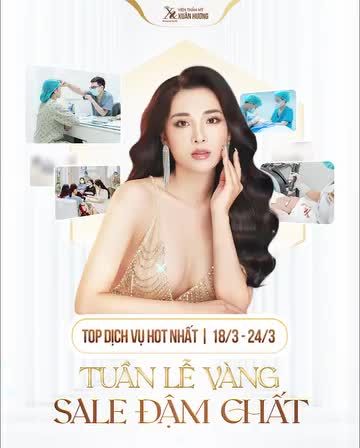 TUẦN VÀNG SALE ĐẬM GIÁ CHẤT - 7 ngày làm đẹp siêu hời (18/03 - 24/03)