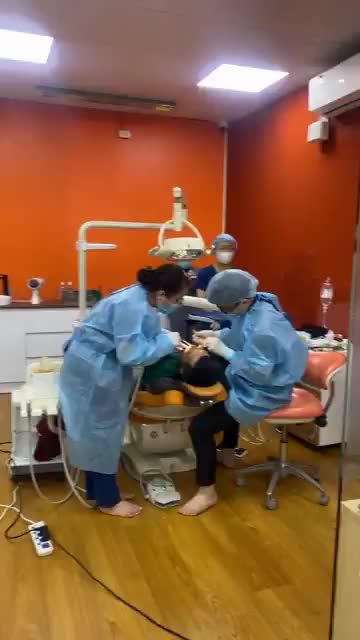 Cấy chân răng nhân tạo IMPLANT răng số R44 cho khách hàng Nguyễn Văn Tỉnh 53 tuổi tại Nha Khoa Vân Anh