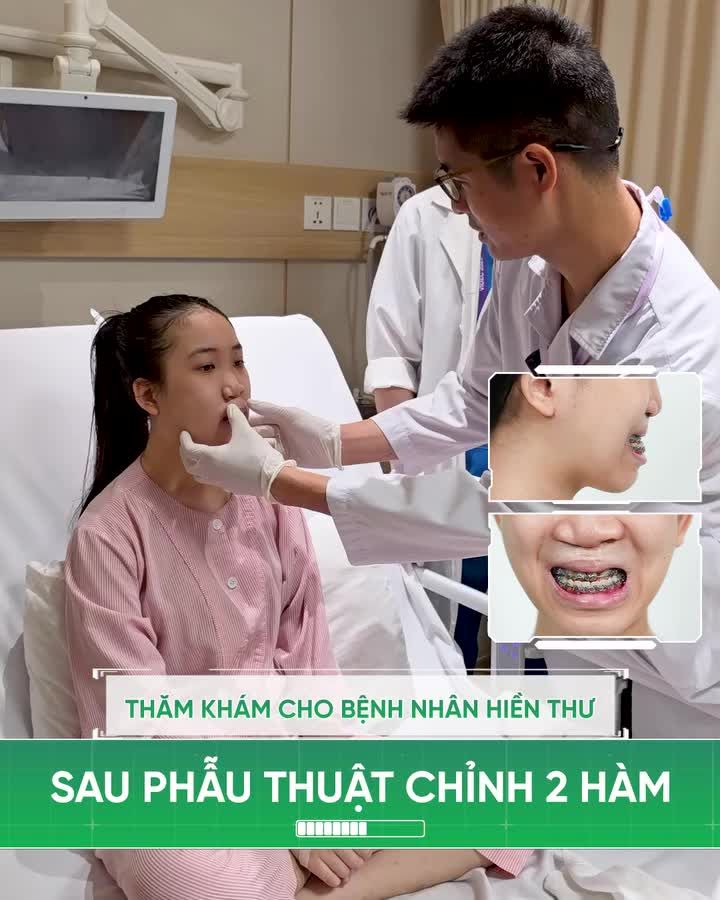 SAU 5 NGÀY PT CHỈNH 2 HÀM - HIỀN THƯ ĐÃ THAY ĐỔI NHƯ THẾ NÀO