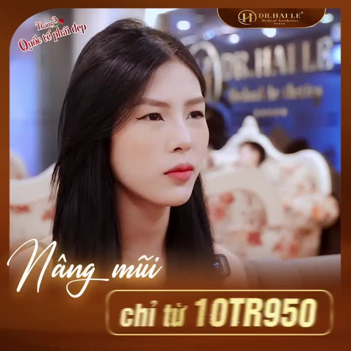 Không chỉ sở hữu dáng mũi cao bay, tự nhiên, hài hòa, đến với Dr.Hải Lê nâng mũi trong tháng 3 này còn nhận ngàn ưu đãi cực KHỦNG.