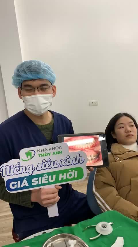 Ca giới thiệu quá trình thay đổi của khách hàng trong quá trình chỉnh nha.