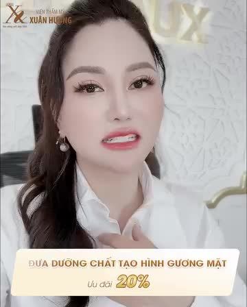 Tạo hình khuôn mặt không phẫu thuật cùng dưỡng chất chính hãng