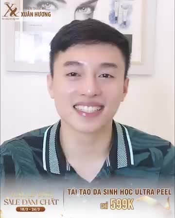 Tuần vàng sale đậm chất - Tái tạo da sinh học nay chỉ 599k, điều trị da mụn cho da căng bóng mịn màng
