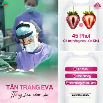 Tân trang tiểu Eva chỉ sau 45P thực hiện