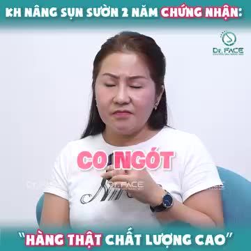 KH nâng sụn sườn 2 NĂM chứng nhận: “HÀNG THẬT chất lượng cao”