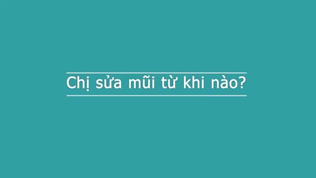CUỘC SỐNG TRẮC TRỞ VÌ CHIẾC MŨI GÂY CẢN TRỞ  VÀ HƯỚNG GIẢI QUYẾT LÀ GÌ ?