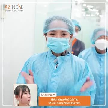 Khách hàng đến từ Cần Thơ sau hơn 2 giờ tái tạo mũi h.ỏng