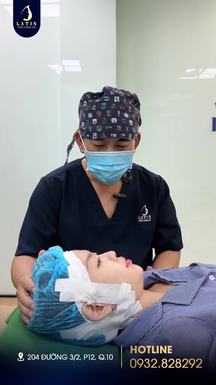 Mũi cấu trúc lót megaderm vừa hoàn thành cho em gái