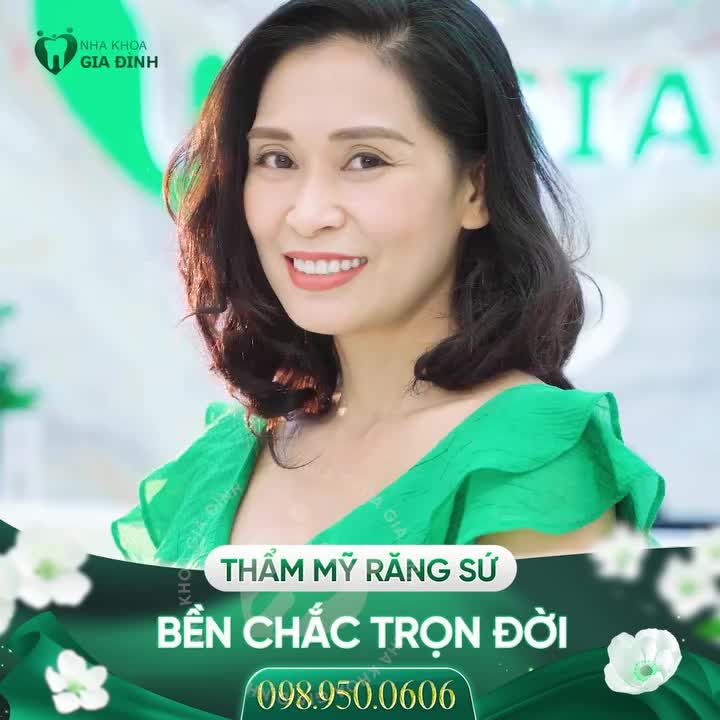 KHÁCH HÀNG HỒNG NHUNG RẠNG NGỜI TỎA SÁNG NHỜ RĂNG SỨ THẨM MỸ