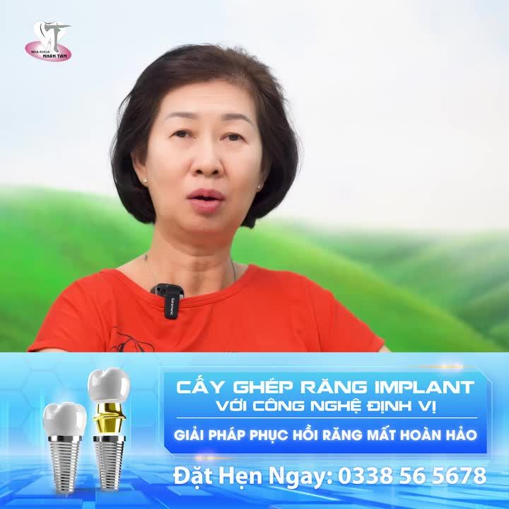Trồng răng implant - Tận hưởng trọn vẹn vị ngon mỗi bữa ăn