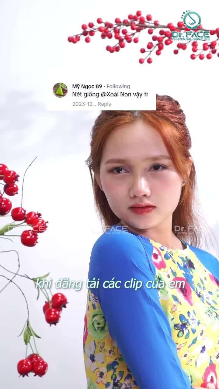 Có ai nói em giống XOÀI NON chưa bé?
