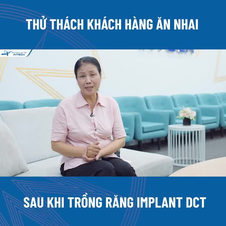 TRỒNG RĂNG ĐỂ ĂN NHAI NHƯ THỜI TRẺ