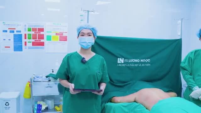 Vùng thân trên nuột nà, thon gọn hơn, da co hồi phẳng phiu ôm sát vào cơ, tạo hình dáng cơ thể nhỏ gọn, đẹp mắt chỉ sau 2h HÚT MỠ TẠO DÁNG cùng ekip Bác sĩ Lương Ngọc.
