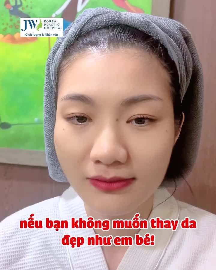 DA CĂNG BÓNG, TRẮNG SÁNG SAU KHI THAY DA SINH HỌC TẠI JW