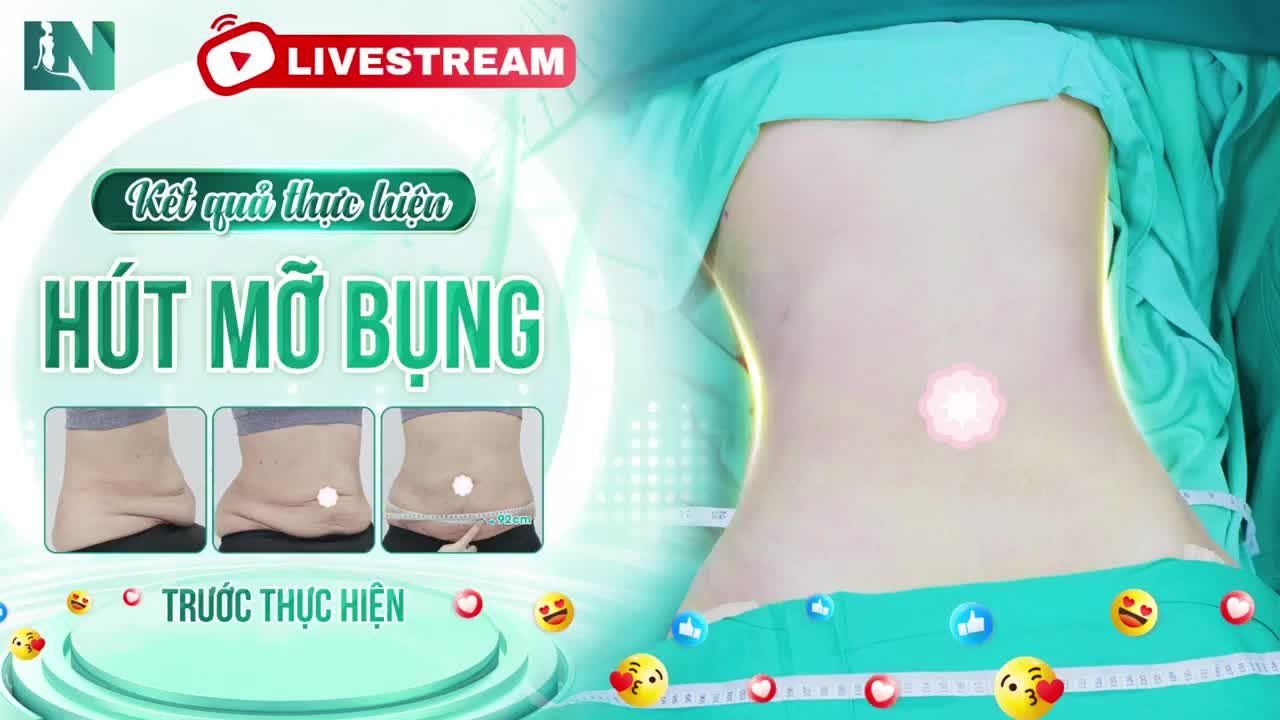 Có ngay bụng phẳng, eo thon thắt đáy lưng ong vạn người mê chỉ sau 2h HÚT MỠ TẠO DÁNG KHÔNG CĂNG CẮT DA cùng ekip BS. LƯƠNG NGỌC.