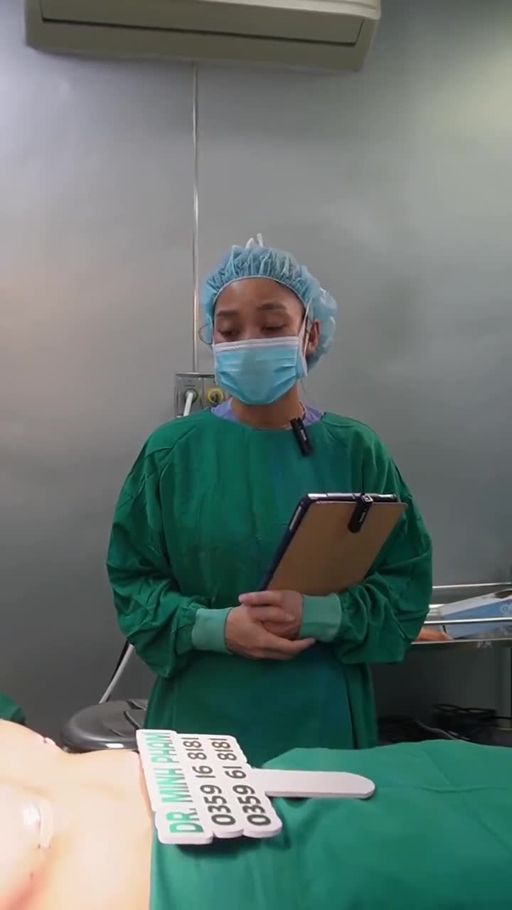 Kết quả ca nâng cấp V1 cho khách hàng có v1 teo lép sau sinh 3 bé.