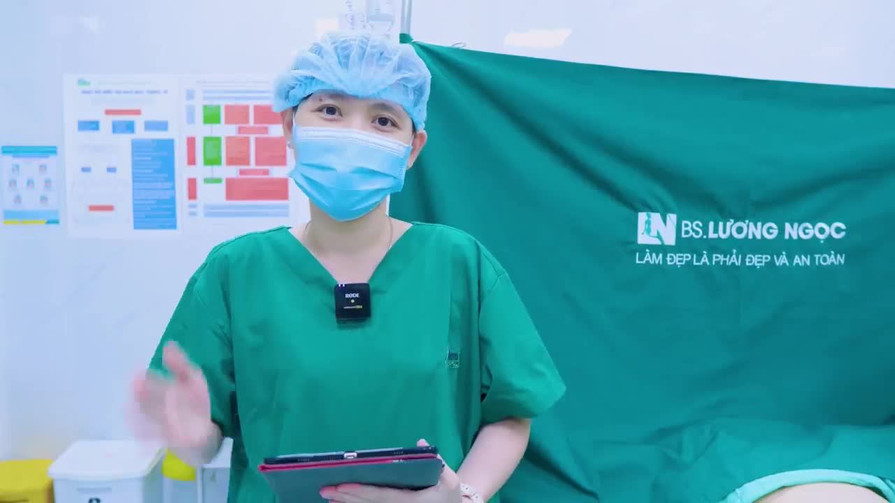 Eo thon, dáng đẹp như “thời con gái” chỉ sau hơn 60 phút thực hiện HÚT MỠ TẠO DÁNG MÀ KHÔNG CẦN PHẢI CĂNG CẮT DA cùng ekip BS. Lương Ngọc.