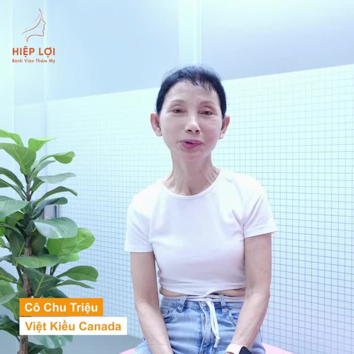 Khách hàng Việt Kiều Canada đã lựa công nghệ căng da tại BVTM Hiệp Lợi