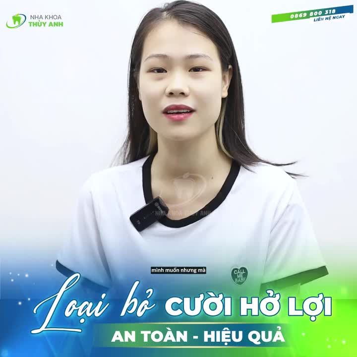 THAY NỤ CƯỜI HỞ LỢI BẰNG MỘT NỤ CƯỜI RẠNG RỠ, TỰ TIN CHỈ SAU 45P