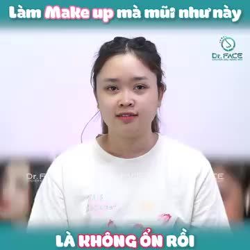 Làm MAKE UP mà mũi như này là KHÔNG ỔN RỒI