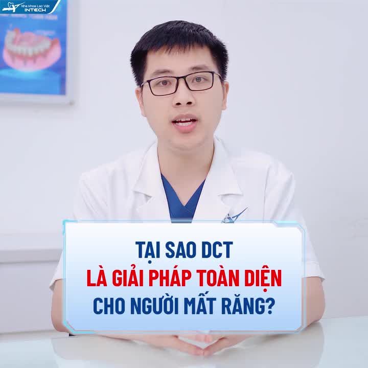 TẠI SAO TRỒNG RĂNG IMPLANT DCT LÀ GIẢI PHÁP ĂN NHAI BỀN VỮNG CHO NGƯỜI MẤT RĂNG ?
