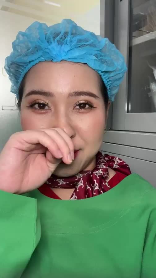 Kết quả nâng mũi mới ra lò của khách hàng. Mời cả nhà vào