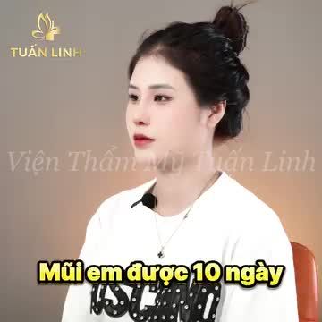 "Cao thanh tú, đẹp tự nhiên"  "Nhìn tưởng mũi thiệt"  "Mặt mộc vẫn xinh"  " Em rất hài lòng"