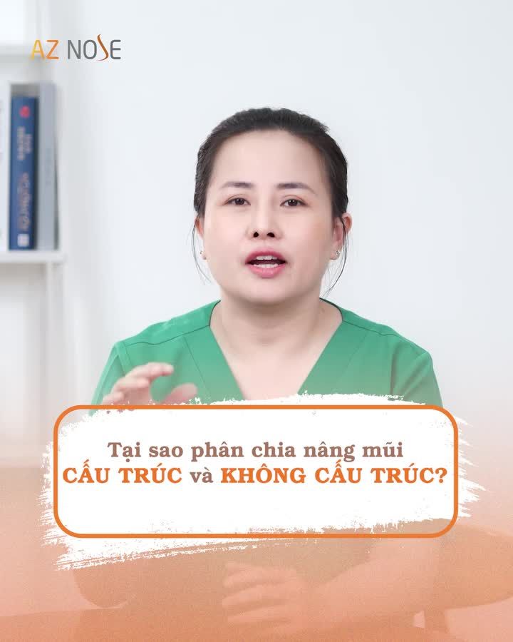 Nâng mũi "CẤU TRÚC" và "KHÔNG CẤU TRÚC" khác nhau thế nào?