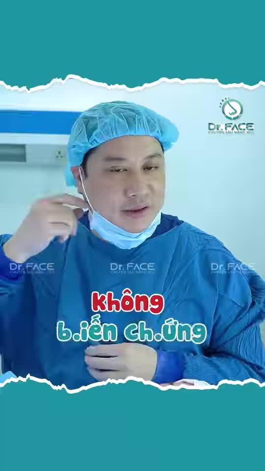 Mũi KHÔNG BIẾN CHỨNG sao phải SỬA LẠI?