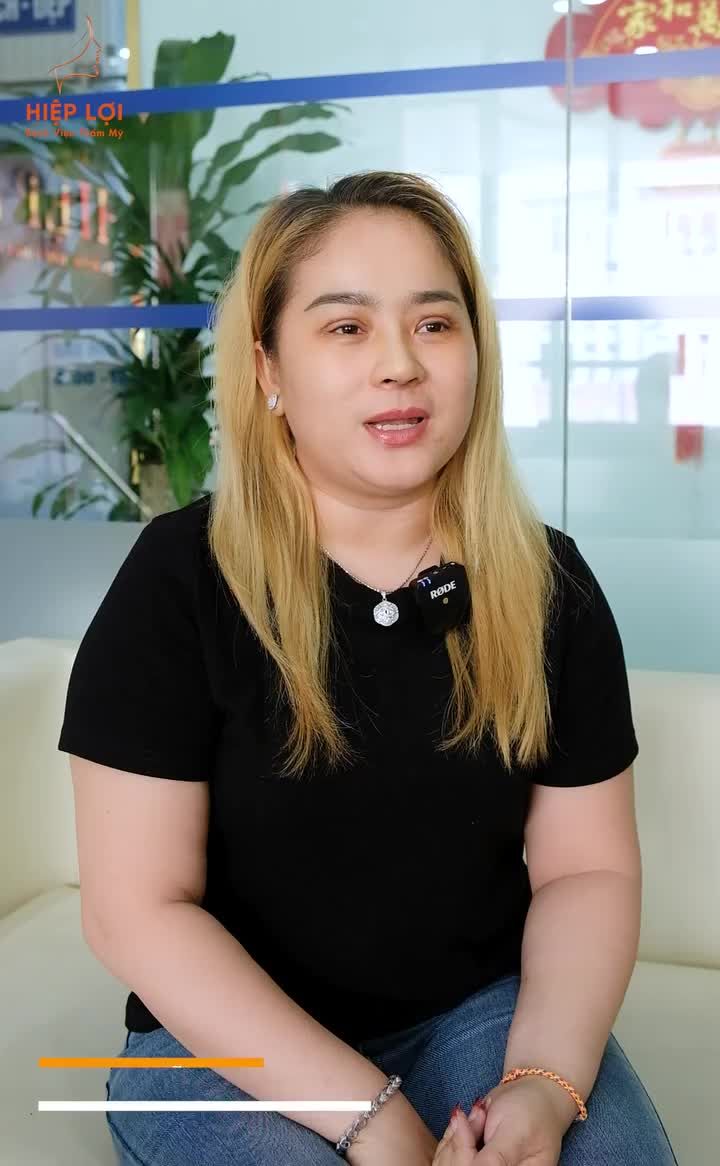 Chị khách từ Campuchia được người thân tin tưởng và giới thiệu đến BVTM Hiệp Lợi